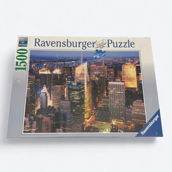 Ravensburger Sealed NEW 1500 Piece Jigsaw Puzzle Midtown Manhattan New York City - Picture 1 of 4